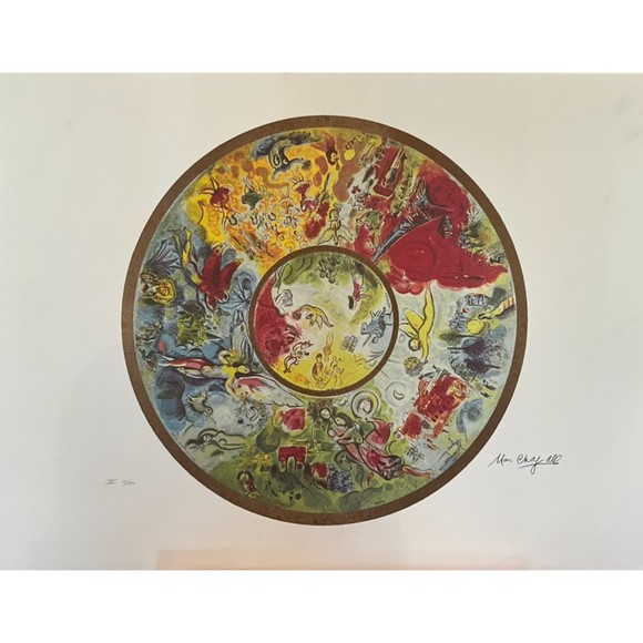 Marc Chagall "Paris Opera Ceiling" - Picture 1 of 1